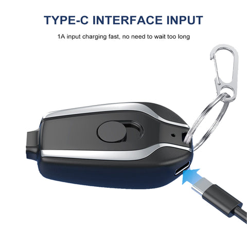 Portable Keychain Charger – Fast Charging for iPhone & Android