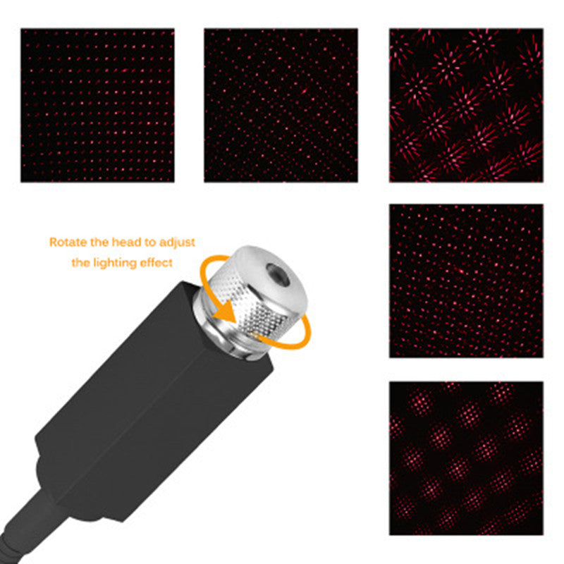 Star Decoration Light for Car Interior – LED Ambient Mood Lights (USB Powered)