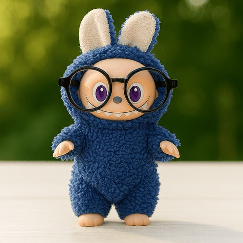 Labubu Furry Bunny-Monster – Limited Plush with Removable Glasses (Collector’s Edition)